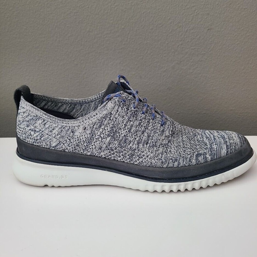 COLE HAAN 2.Zerogrand Stitchlite Ox Water Resistant Sneaker Shoes Grey Men's 11